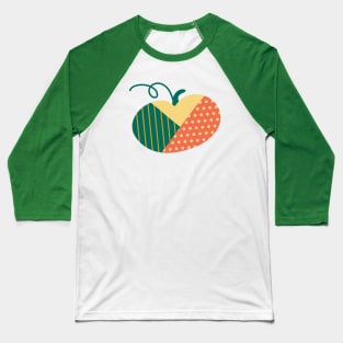 Patched Pumpkin Baseball T-Shirt